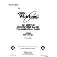 WHIRLPOOL RF0100XRW3 Catálogo de piezas