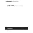 PIONEER VSX-LX50 Manual de Usuario