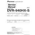 PIONEER DVR-940HX-S/WYXK5 Manual de Servicio