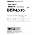 PIONEER BDP-LX70/TA5 Manual de Servicio