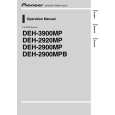 PIONEER DEH-2900MPB Manual de Usuario