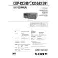 SONY CDPCX300 Manual de Usuario