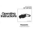 PANASONIC GPMF502 Manual de Usuario