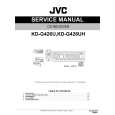 JVC KD-G426U Manual de Servicio