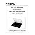DENON DP-23F Manual de Servicio