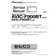 PIONEER AVIC-F900BT/XS/RE Manual de Servicio