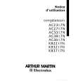 ARTHUR MARTIN ELECTROLUX AC2017M Manual de Usuario