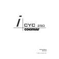 COEMAR ICYC250 Manual de Usuario