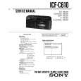 SONY ICF-C610 Manual de Servicio