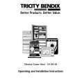 TRICITY BENDIX CH645SS Manual de Usuario