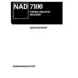 NAD 7100 Manual de Usuario