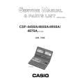 CASIO CSF-4970A Manual de Servicio
