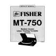 FISHER MT-750 Manual de Servicio