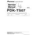 PIONEER PDK-TS07 Manual de Servicio