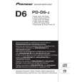 PIONEER PD-D6-J/MYXJ5 Manual de Usuario