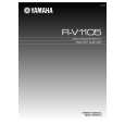 YAMAHA R-V1105 Manual de Usuario