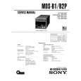 SONY MDS-B2P Manual de Servicio