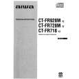 AIWA CT-FR928M Manual de Usuario
