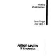 ARTHUR MARTIN ELECTROLUX AW885F Manual de Usuario