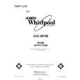 WHIRLPOOL LG5321XTM0 Catálogo de piezas