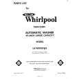 WHIRLPOOL LA7800XKW2 Catálogo de piezas