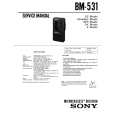 SONY BM531 Manual de Servicio