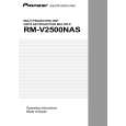 PIONEER RM-V2500NAS Manual de Usuario
