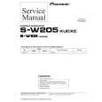 PIONEER S-W105 Manual de Servicio