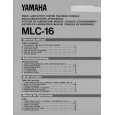 YAMAHA MLC-16 Manual de Usuario