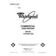 WHIRLPOOL CGP2961JQ0 Catálogo de piezas