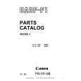 CANON DADF-F1 Catálogo de piezas