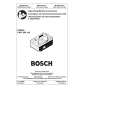 BOSCH SA2500 Manual de Usuario