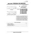 SHARP VCM51FPM Manual de Servicio