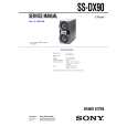SONY SSDX90 Manual de Servicio