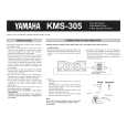 YAMAHA KMS-305 Manual de Usuario