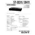 SONY STJX411 Manual de Servicio