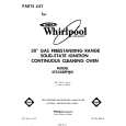 WHIRLPOOL SF334BEPW0 Catálogo de piezas