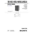 SONY SSSCL1 Manual de Servicio