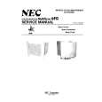 NEC MULTISYNC 6FG Manual de Servicio