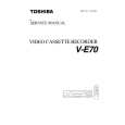 TOSHIBA VE70 Manual de Servicio