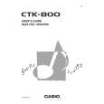 CASIO CTK800 Manual de Usuario