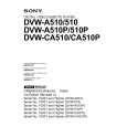 SONY DVW-A510 Manual de Usuario