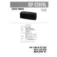 SONY ICFCS970L Manual de Servicio SONY ICFCS970L Manual de Servicio