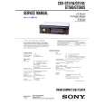 SONY CDX-GT560S Manual de Servicio