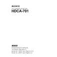SONY HDCA-701 Manual de Servicio