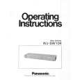 PANASONIC WJSW104 Manual de Usuario