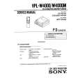 SONY VPL-W400Q Manual de Servicio