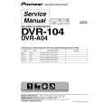 PIONEER DVR-104/KBXV/2 Manual de Servicio