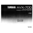 YAMAHA AVX-700 Manual de Usuario