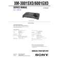 SONY XM6001GXD Manual de Servicio